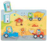 Goki Hangot adó fogantyús fa kirakó, építkezés