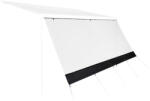 Bo-Camp Front wall sun protect 3, 5 x 2, 25 m Culoare: gri (4471685) Cort