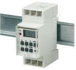 Anco 321221 3600 W 16 A 460VA 2A/230 V 50 Hz kalapsínre pattintható digitális heti időkapcsoló (321221) - bestbyte