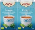 YOGI TEA 2x Bio Ginkgo tea készlet, 17 tasak, 30.6 g