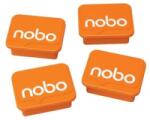 Nobo mágnes mágnestáblákhoz 4db narancs (VN5327) (VN5327) - aqua