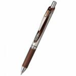 Pentel Ролер авт. Pentel Energel BL77 кафяв