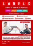 LABELS Самозалепващи етикети, прави 10.5/5.7см 10 етикета/лист оп. 100 Labels L3016