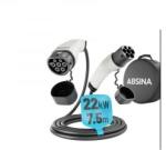 ABSINA 22kW, 32A, 3 fázisú, 7, 5m elektromos autó töltőkábel (52-231-1007) (52-231-1007)