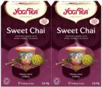 YOGI TEA 2x Bio édes tea készlet, 17 tasak, 34 g