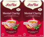 YOGI TEA 2x Bio Mental Clarity tea készlet, 17 tasak, 32.3 g