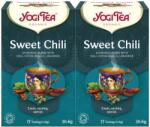 YOGI TEA 2x Bio Sweet Chili tea készlet, 17 tasak, 30.6 g