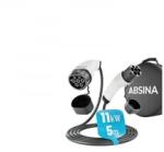 ABSINA 11kW, 16A, 3 fázisú, 5m elektromos autó töltőkábel (52-231-1001) (52-231-1001)