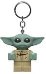 LEGO® Kulcstartó, LED világítással, LEGO "Star Wars The Mandolarian - Grogu (LLGLKE179A) - primatinta
