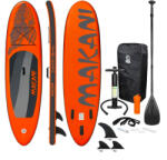EDDC SUP felnőtt narancssárga Stand Up Paddle 320x82x15 cm felfújható deszka Stand Up Board komplett készlet