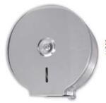 Wama INOX400 WC papíradagoló fényes rozsdamentes acél, ipari és szállodai kivitel