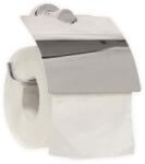 Wama WC-papír tartó fedeles krómozott réz ipari és szállodai kivitel