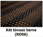 Rattan Art Polirattan önöntözős virágtartó láda 125x39x43 cm két tónusú barna öntözőrendszerrel ellátott cserép