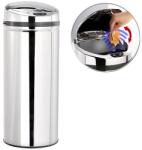 Perla Szenzoros szemetes rozsdamentes acél 42 literes automata kuka kézi mozgásérzékelővel