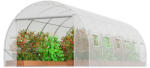 VEVOR Alagút fóliasátor 590x295x198 cm fehér üvegház PE borítású melegház (SDXWS20X10X78IHE2V0)