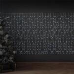 EDDC LED fényfüggöny 200 cm hideg fehér 240 LED karácsonyi világítás 12 funkcióval, ünnepi fényfüzér