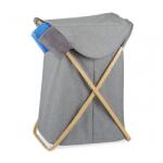 Relax Összecsukható szennyeskosár 58 literes szürke színben