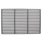 Bau Öntöttvas grillrács 54x34 cm BBQ zománcozott grillrács téglalap alakú