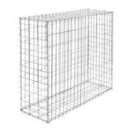 G21 Gabion gablon kőkosár támfalnak, kerítéslábazatnak 100x30x100 - 5x10cm rács