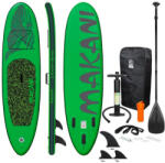 EDDC SUP felnőtt zöld Stand Up Paddle 320x82x15 cm felfújható deszka Stand Up Board komplett készlet