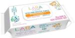 Lara Șervețele umede pentru bebeluşi 99% apă Lara Care - Prebiotic, 60 buc (54044)