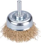 Extol Sárgaréz bevonatú fazékkefe, átmérő 50 mm 17056 (17056)