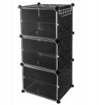 Ruhhy 12264 Moduláris cipősszekrény nyitható ajtókkal (12264)