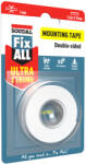 Soudal Fix All Öntapadó extra vékony ragasztószalag, fehér, kétoldalú 19mm 155604 (155604)