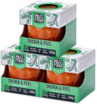 POLCZ - Zöldborsós csirke rizzsel (3x350 g)