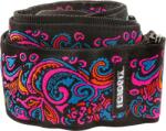 Dunlop JH28 Hendrix Blacklight Love Drops Pink Textil gitár heveder (JH28)