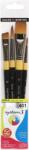 Daler-Rowney System3 Acrylic Brush Synthetic Ecsetkészlet 4 db (281300401)
