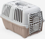  Pratiko műanyag ajtós szállítóbox kutyáknak és macskáknak (48 x 31.5 x 33 cm | Mályva színű)