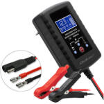 Qoltec Automatikus töltő AGM GEL STD 6V/12V akkumulátorokhoz 2A LED kijelző Helyreállító funkció AC/DC (52426)