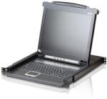 ATEN CL1000M-ATA-2XK07SGG rack konzol 43, 2 cm (17") Fekete 1U (CL1000M-ATA-2XK07SGG) (CL1000M-ATA-2XK07SGG)