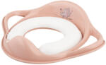 MALTEX Elefánt Minimal WC Szűkítő Fogantyúval - Peach Rose, Puha és Csúszásmentes Ülőke, Ergonomikus és Biztonságos Használat Gyermekeknek