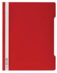 DURABLE Gyorsfűző, PP, A4+, DURABLE, piros (DB257003) - iroda24