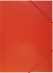 Office Art Gumis Mappa A/4 Műanyag Piros 80 mikron Hajlítható Gerinc (IDDX0186)