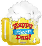 Conver Happy Beer Day, fólia lufi, 45 cm