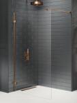 NEW TRENDY Avexa BRONZ WALK-IN zuhanyfal Méret: EXK-7138 110x200 6 mm