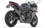 Arrow Exhaust Sistem complet de evacuare ARROW Indy Race EVO pentru Honda CB 650 R 2024-2026, Oțel închis (Dark)