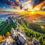 Art Galéria Hegyi panoráma - vászonkép