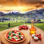 Art Galéria Nemzeti olasz étel - vászonkép