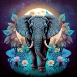 Art Galéria Festett erő - üvegkép