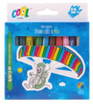 Victoria Zsírkréta, COOL BY VICTORIA, kerek, 12 különböző szín (ZSKCBV12)