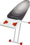 HARBINGER Masa de calcat Premium Harbinger® PowerBoard, Pentru fier si statie de calcat, Suprafata de calcare 46X123 cm, Inaltime ajustabila 55-90 cm, Monobloc, Bumbac 100%, Prelungitor incorporat, Multicolor (