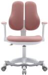 RFG Детски стол RFG Ergo Cute White, текстил, до 100 kg, розов