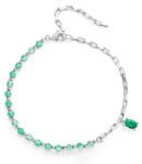 BeSpecial Bratara argint cristal verde (BZT0107)