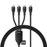 Baseus Cablu de date USB tip C , USB-C la 3x Type-C , fast charge PD100W, 480Mbps, 1.5m Baseus