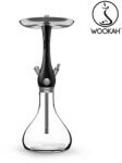 WOOKAH Narghilea WOOKAH Mini, Nox, Vas transparent (wk5624)