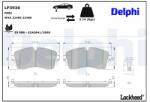 DELPHI Set placute frana DELPHI LP3936 (LP3936)